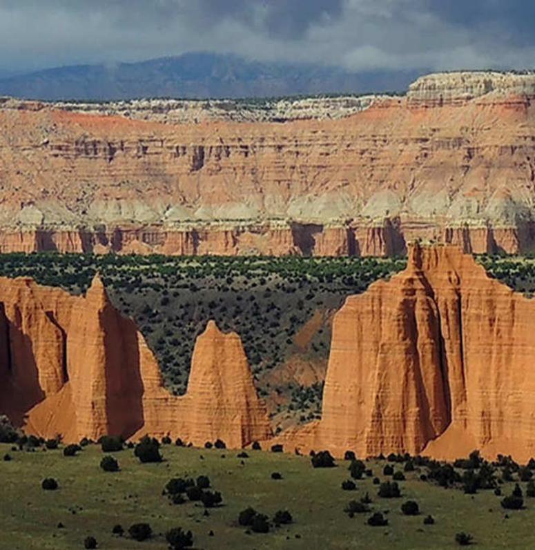Cathedral Valley At Capitol Reef National Park