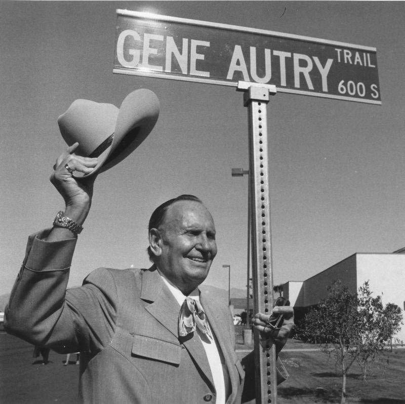 gene autry in palm springs