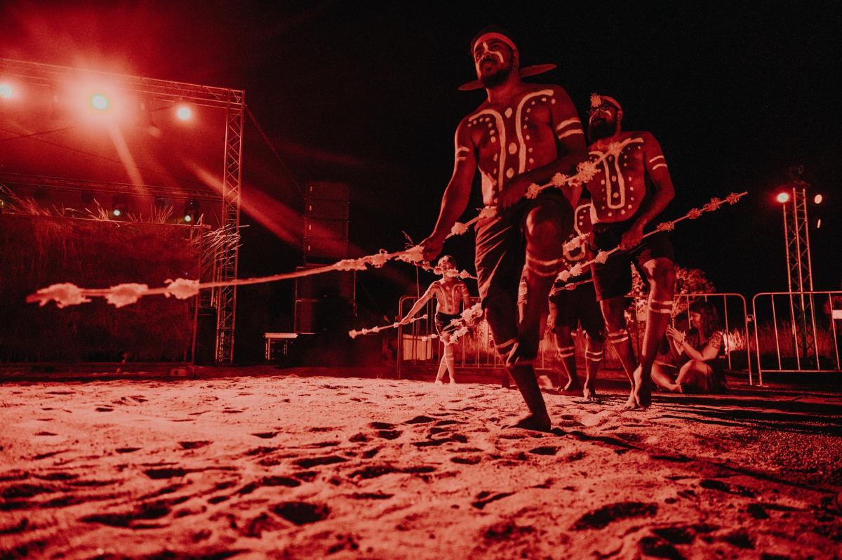 Dancers at the Karijini Experience