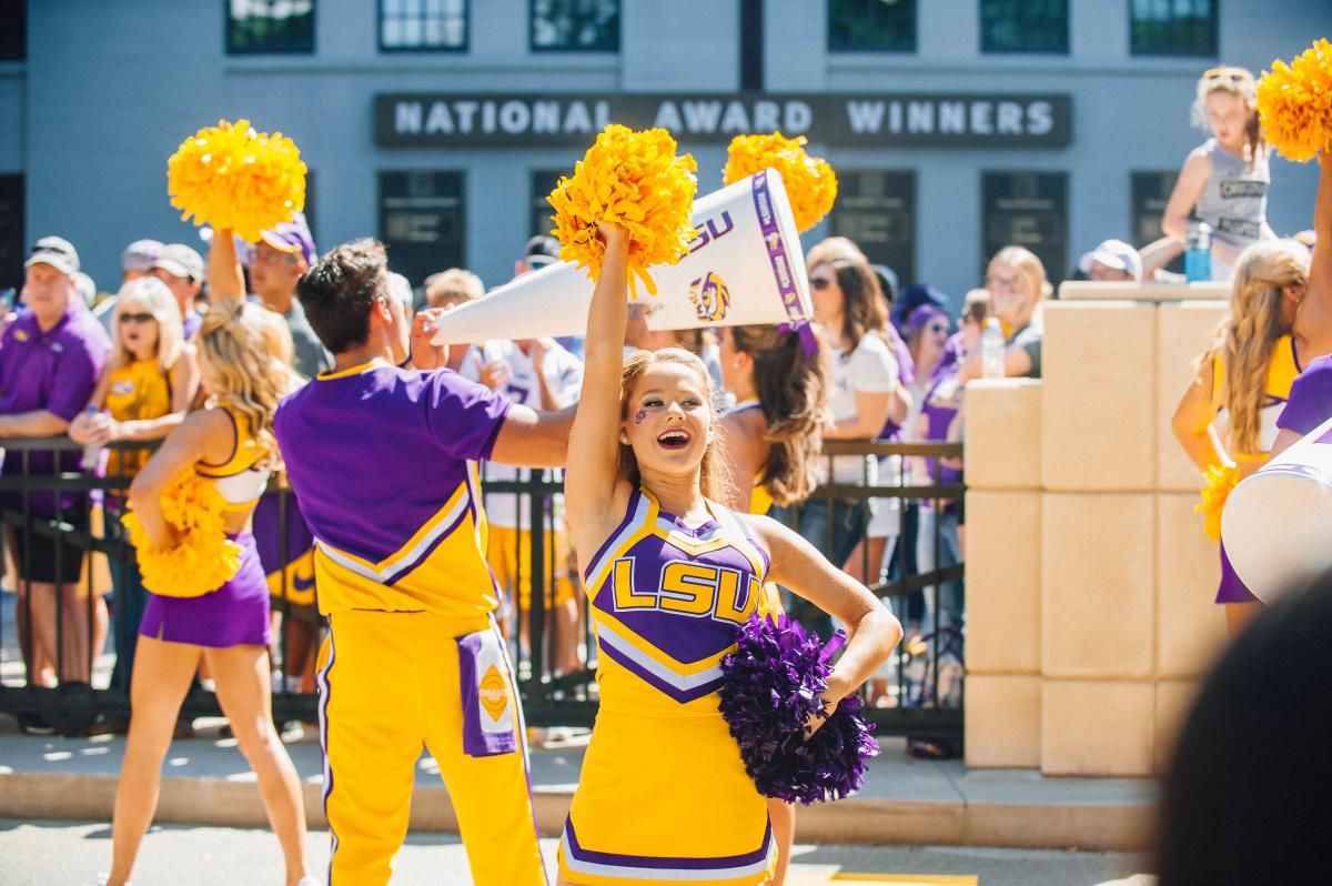 LSU Cheerleader