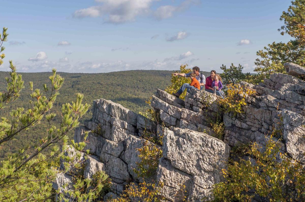 Pole Steeple Trail at Pine Grove Furnace State Park