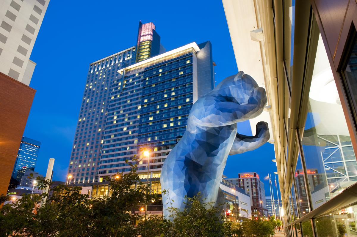 Colorado Convention Center Blue Bear