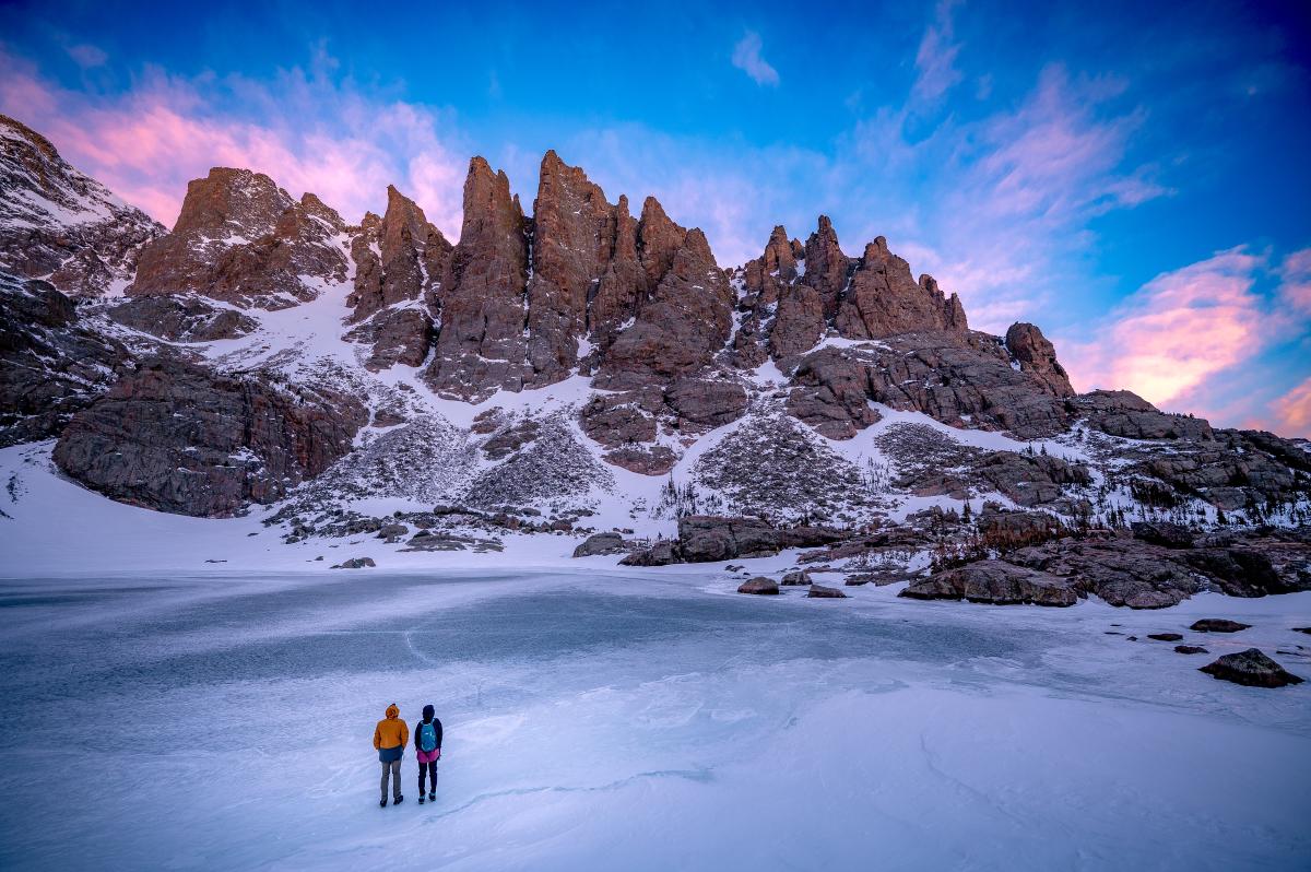 Sky Pond Winter