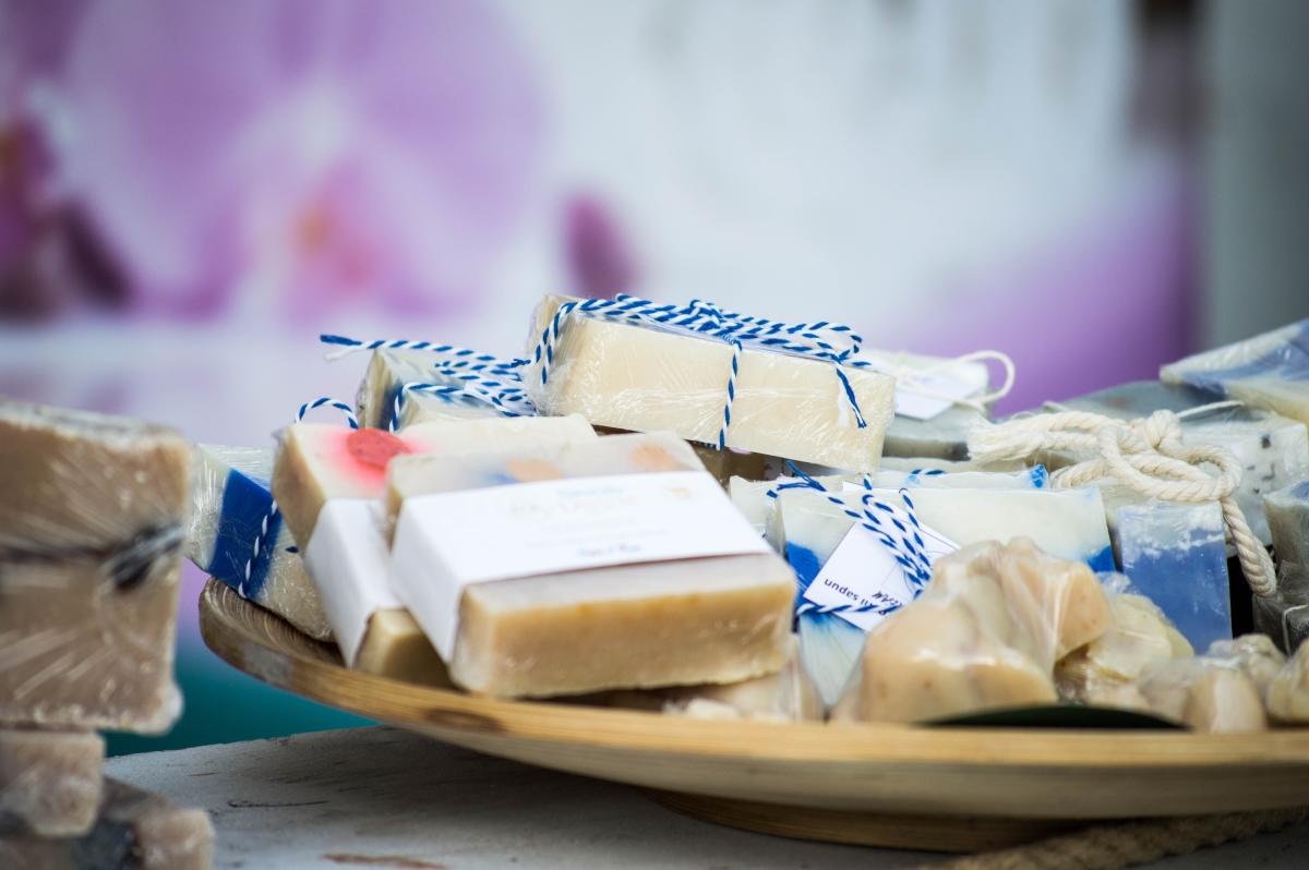 Craft Fair Stock Photo - Hand-Made Soap