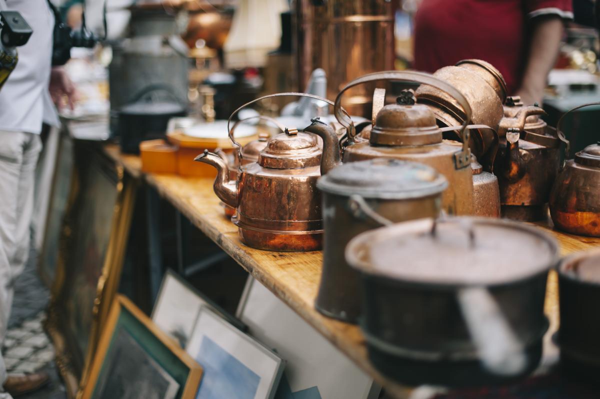 Antique Shopping in the Downtown Corning
