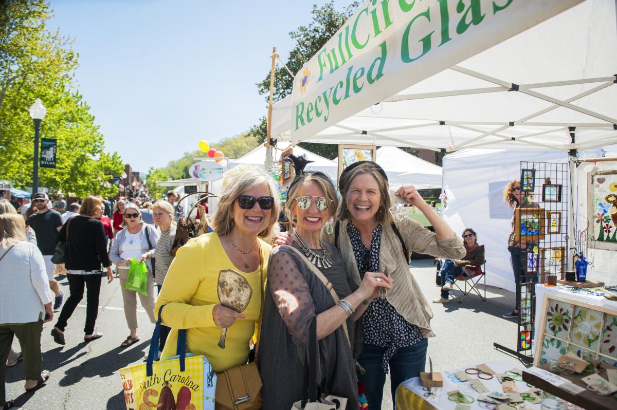 Greening Up Crowd Scene
