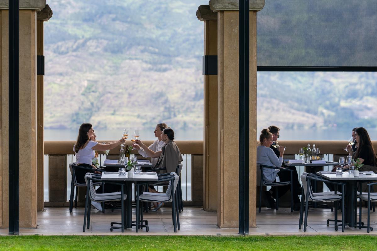 People Dining at Mission Hill Family Estate Winery
