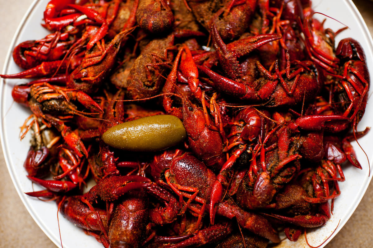 Boiled Crawfish with Pepper