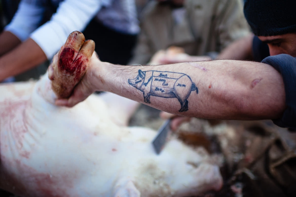 Boucherie Shaving Pig