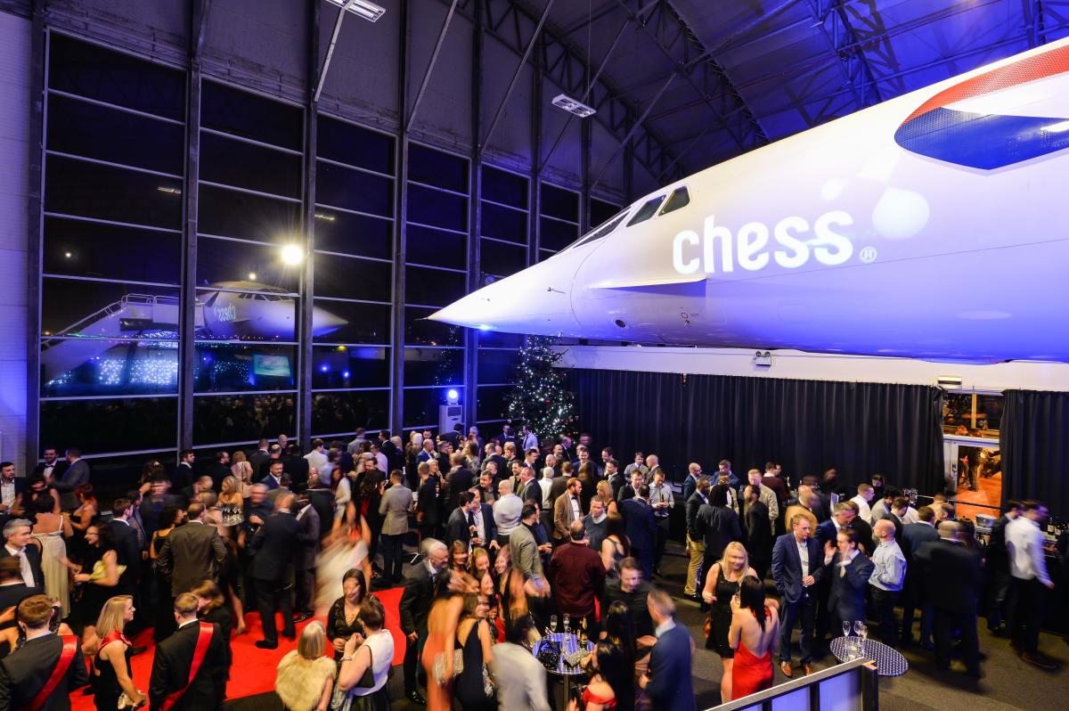 Christmas party at concorde conference centre