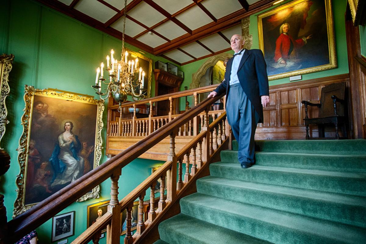 Inside Palace House at Beaulieu in the New Forest