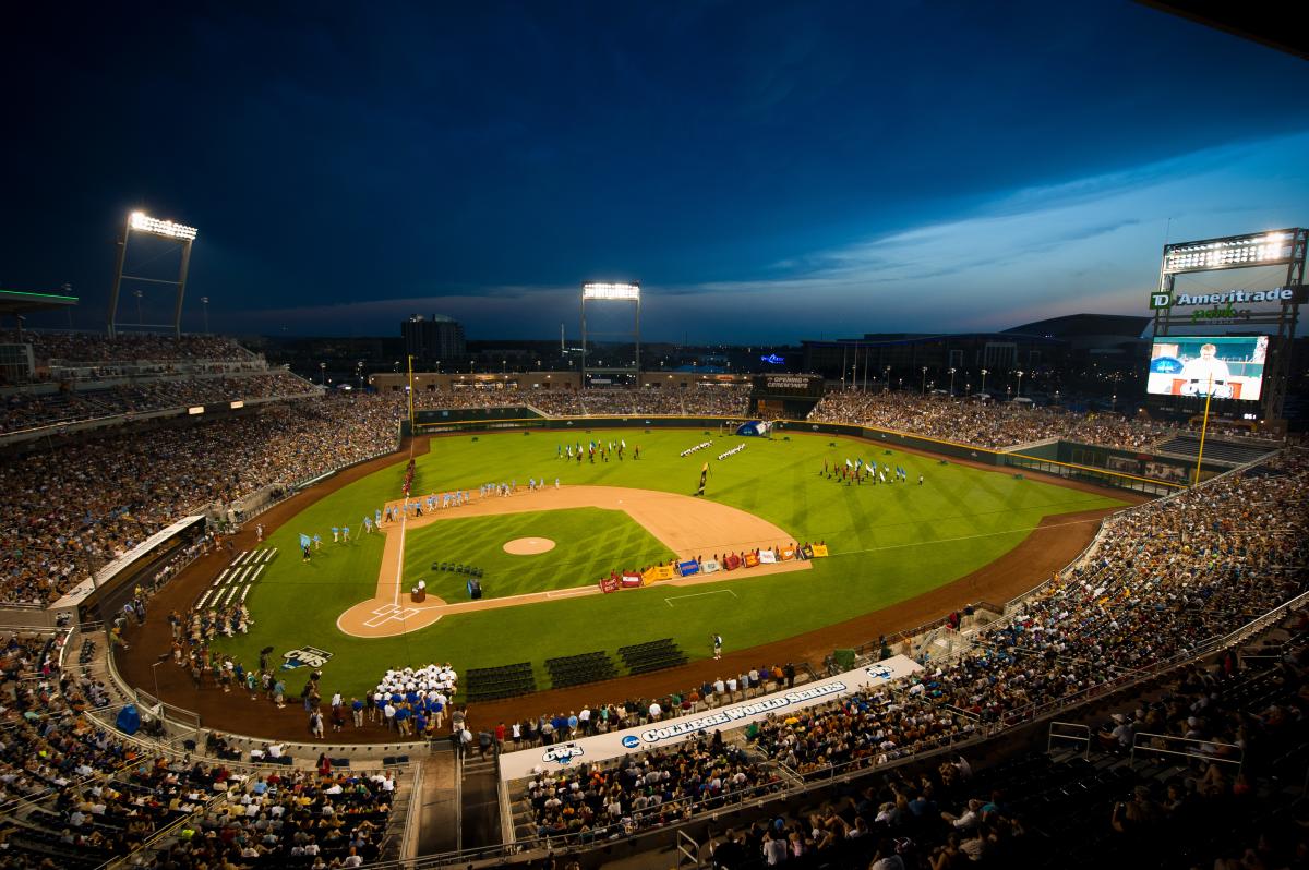 College World Series in Omaha