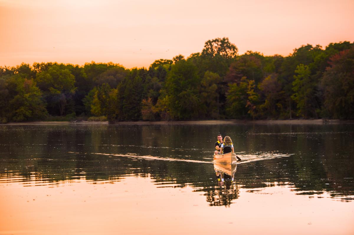Pittock Conservation Area canoeing