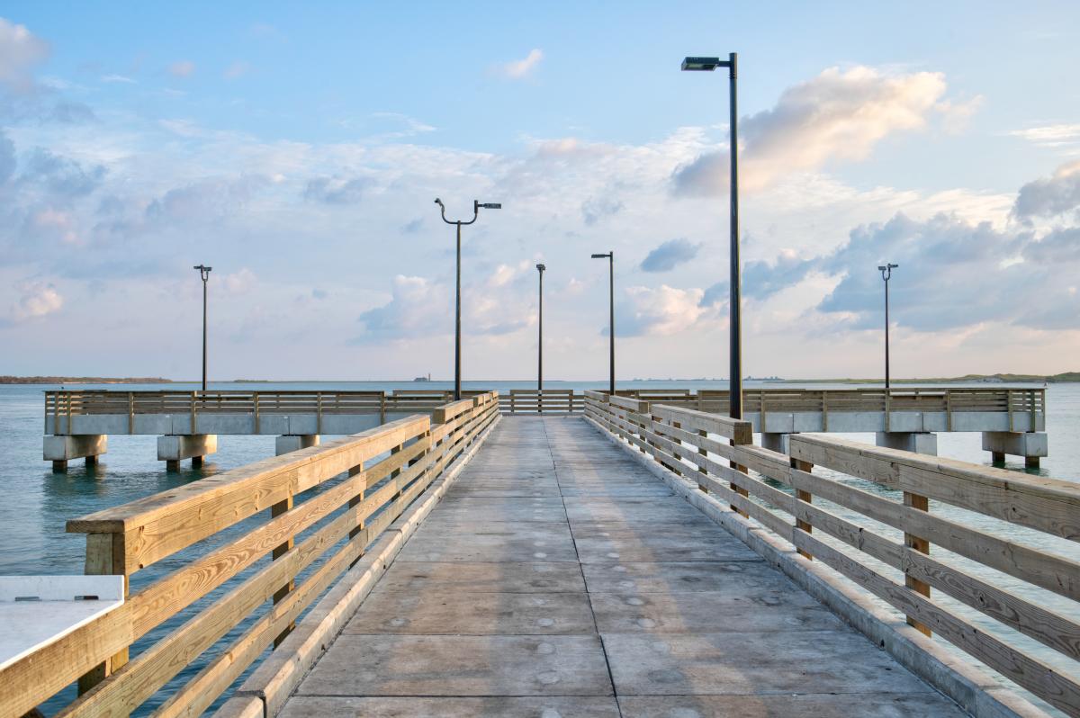 View from Station St Pier