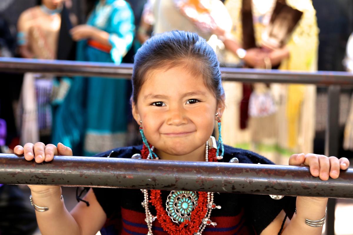 Native American girl