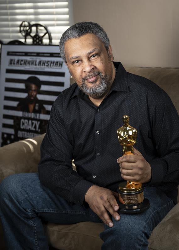 Kevin Wilmott with Oscar