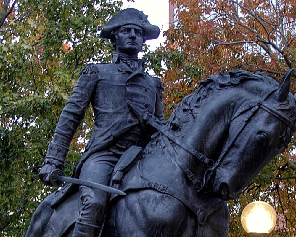Anthony Wayne Statue in Freiman Square