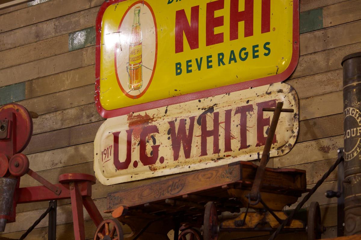 old signs at U.G. White