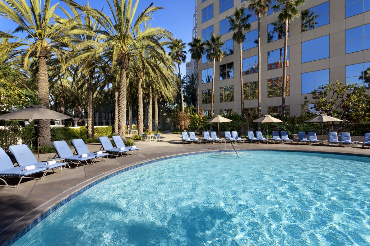 Hyatt Regency Orange County, best pools in Anaheim