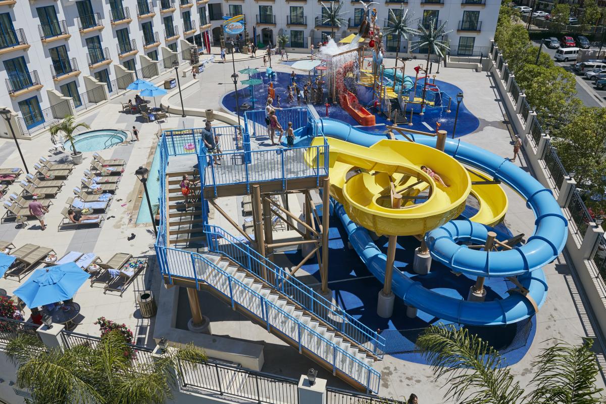 Image of Surfside Waterpark at Courtyard by Marriott Anaheim Theme Park Entrance