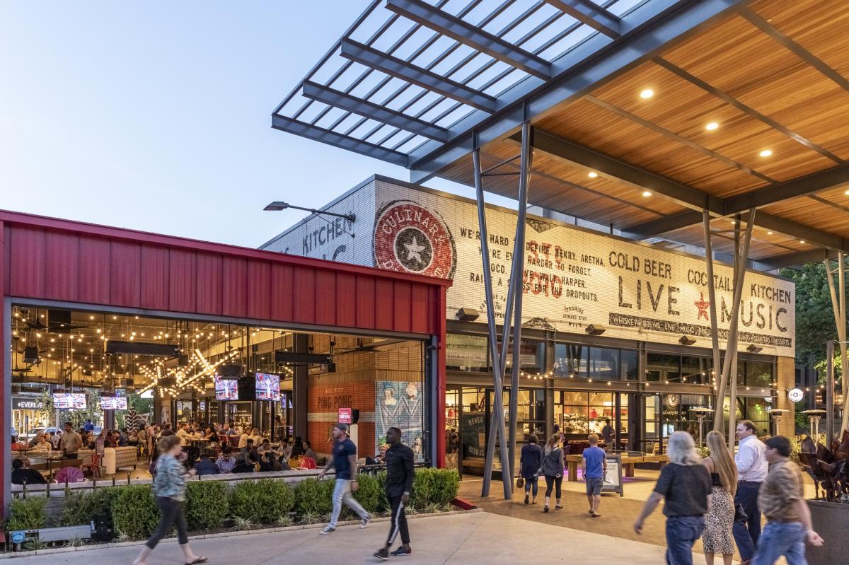 Culinary Dropout restaurant at Domain NORTHSIDE in austin texas