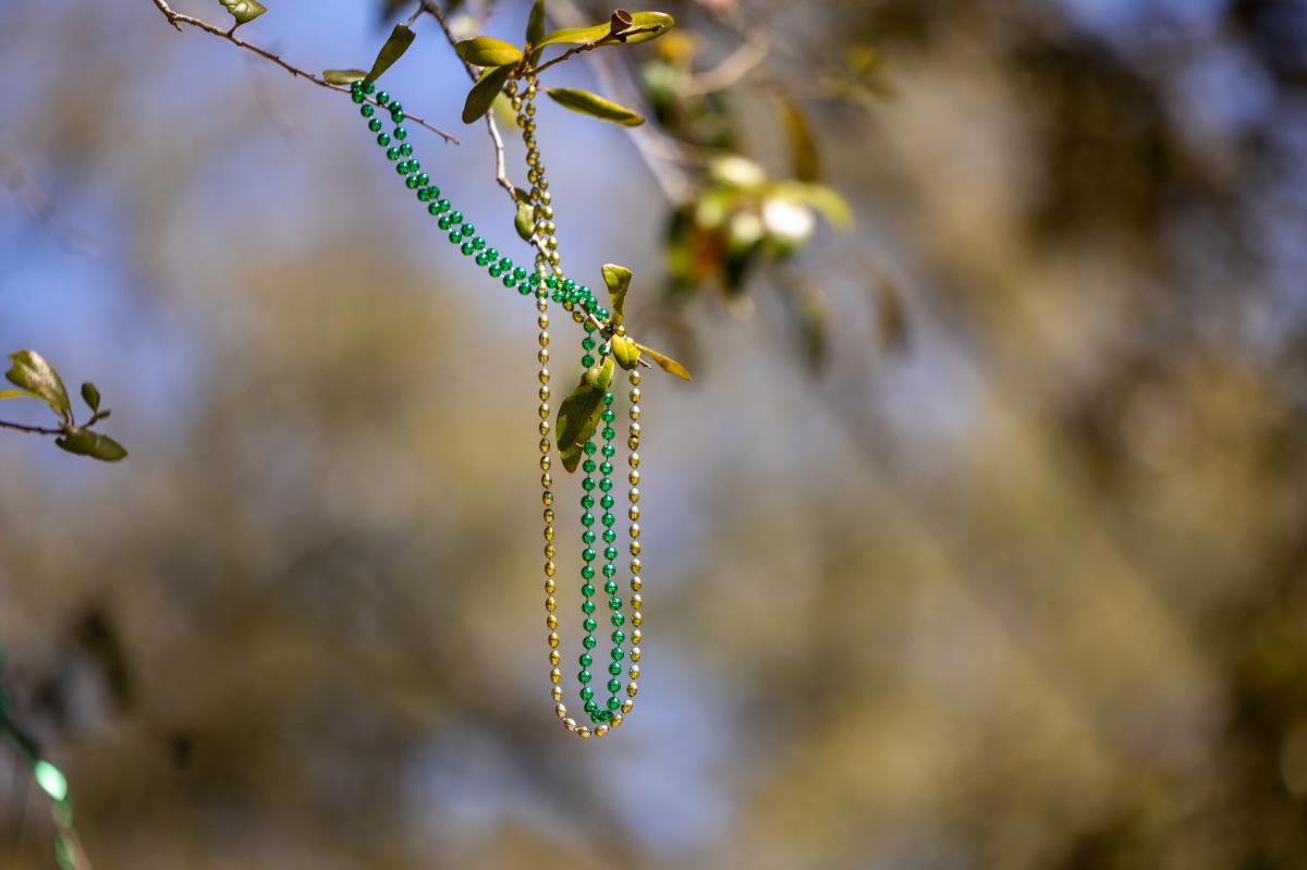 Wearin of the green beads