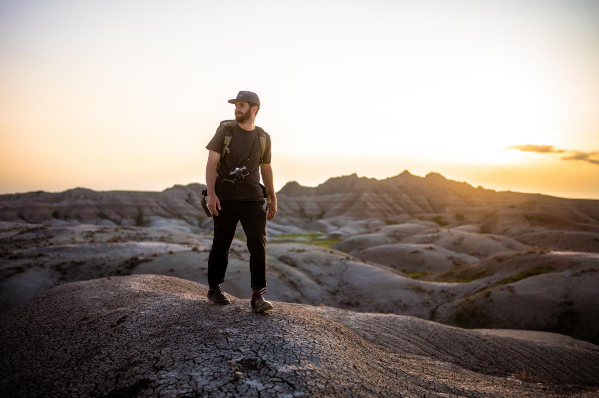 Badlands Hiker