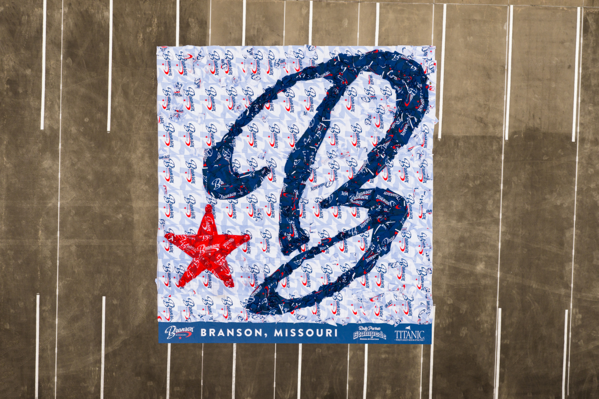 Drone Shot Guinness World Record Flag Day