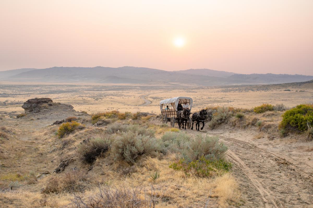 Wagon Train Trails, Wyoming