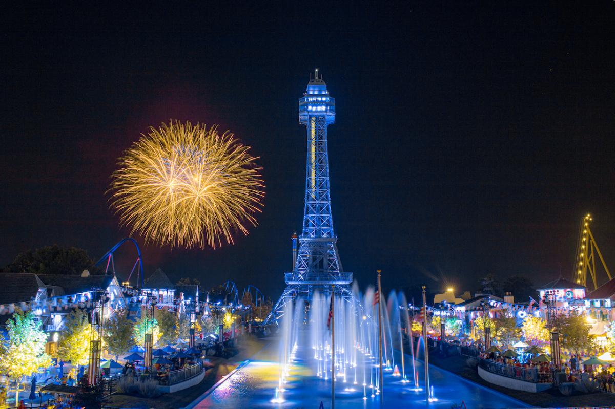 Eiffel Tower at Kings Island