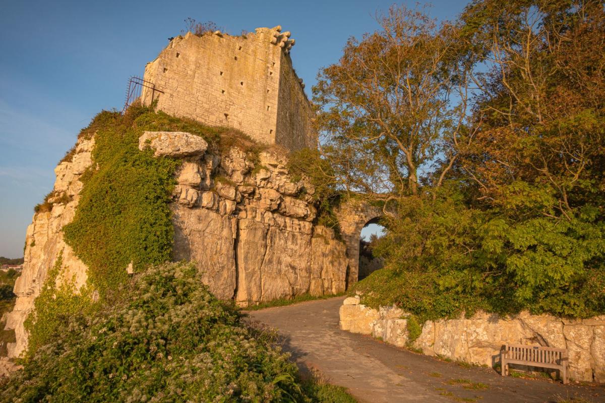 Rufus Castle on The Isle of Portland, Dorset. Copyright Richie's Incredible Britain.