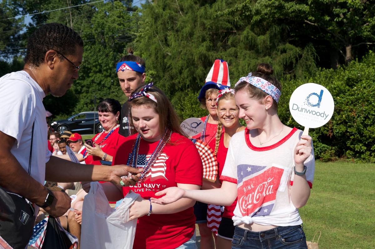 July 4th Parade Discover Dunwoody Fan