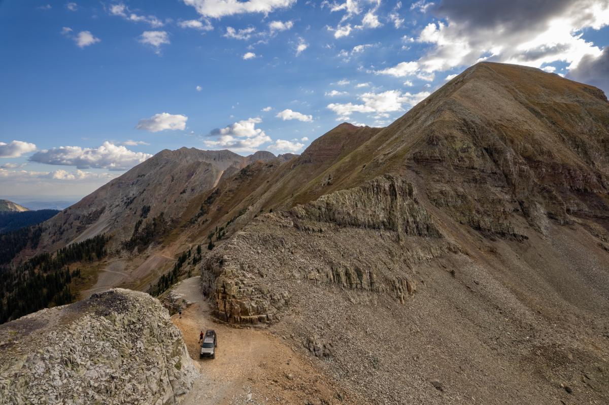 OHVing and Jeeping at the Notch in La Plata Canyon During Fall