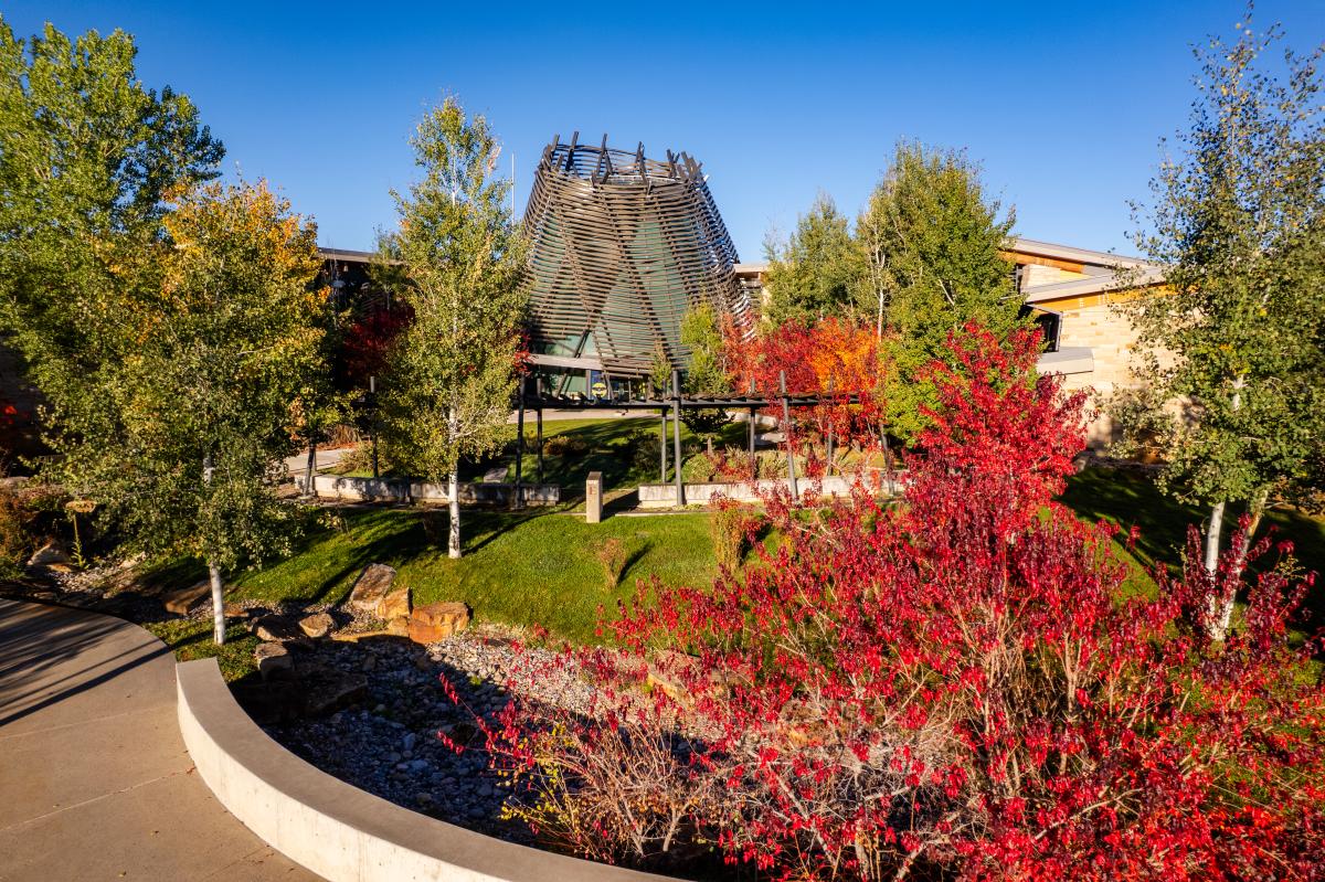 Southern Ute Cultural Center and Museum During Fall