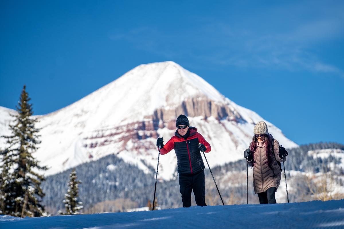 Cross Country Skiing at Durango Nordic Center During Winter