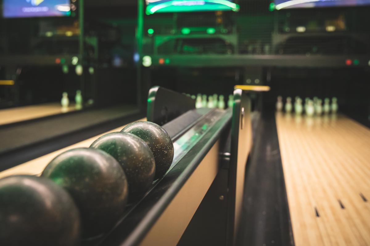 Duckpin bowling at Reboot Social in downtown Eau Claire