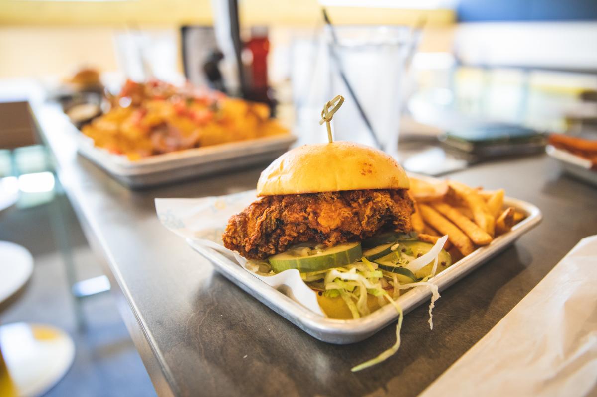 Sandwich served at Reboot Social in downtown Eau Claire