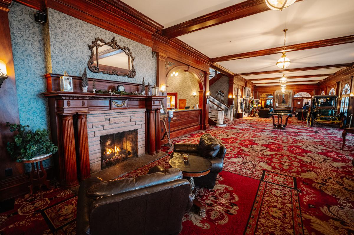 Stanley Hotel Fireplace