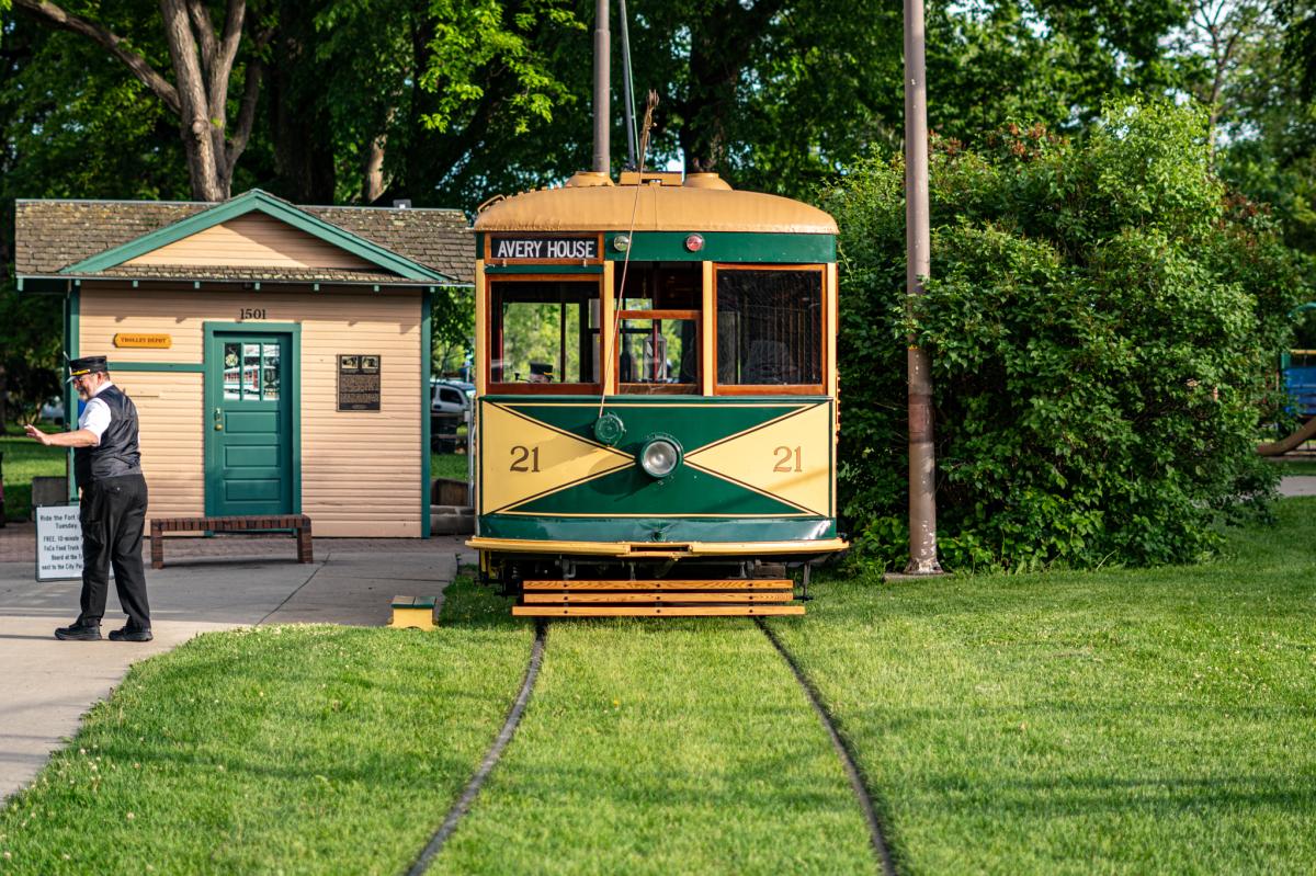 Trolley at City Park