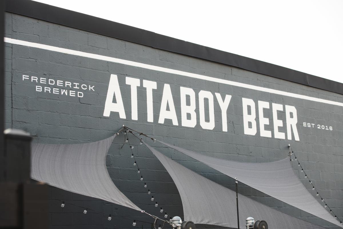 Attaboy Beer Front Signage
