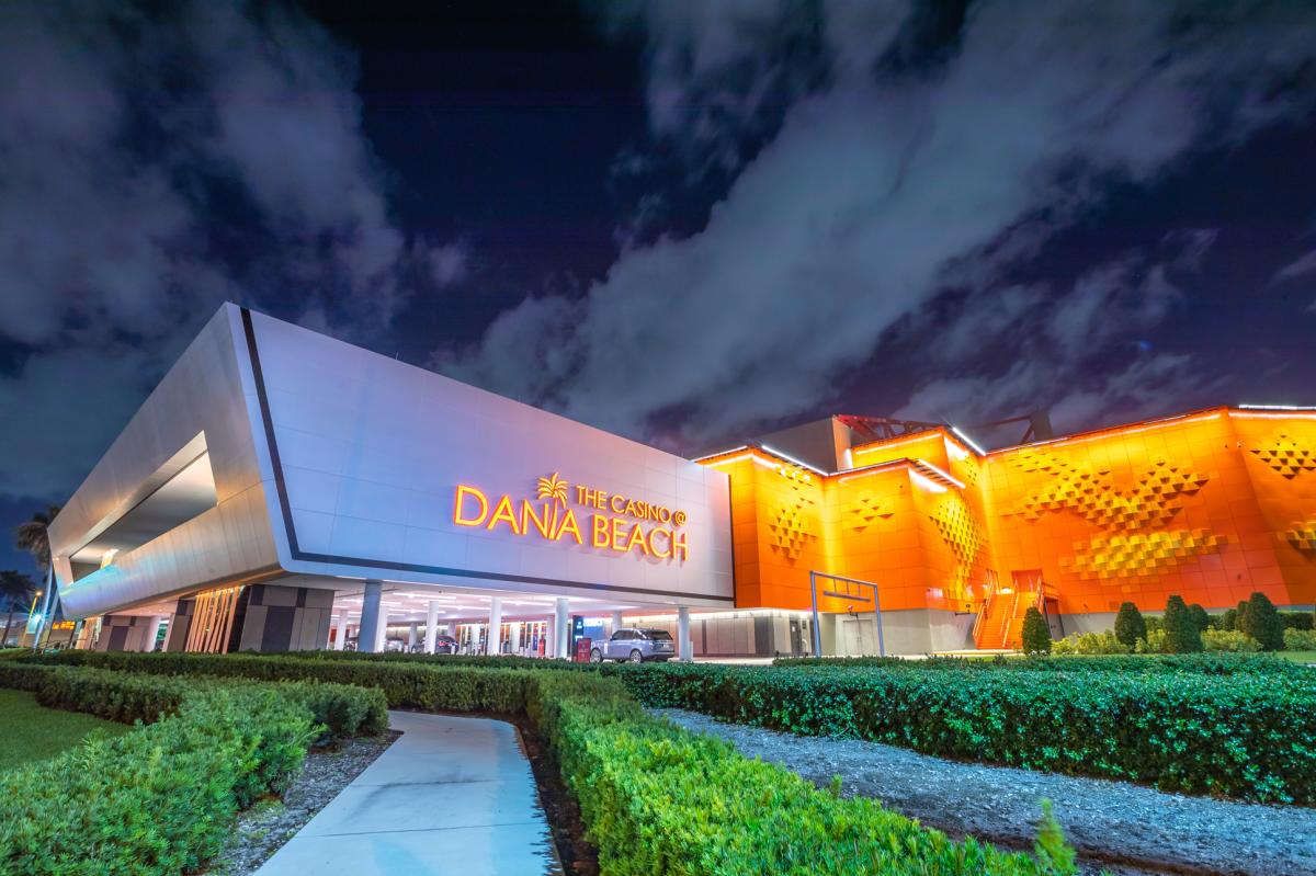 Outside view of the Dania Beach Casino