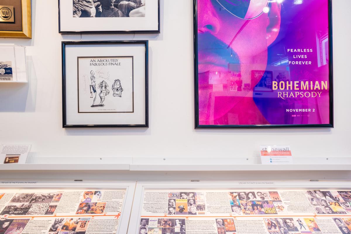 Framed Images At The Stonewall National Museum, Archives, and Library