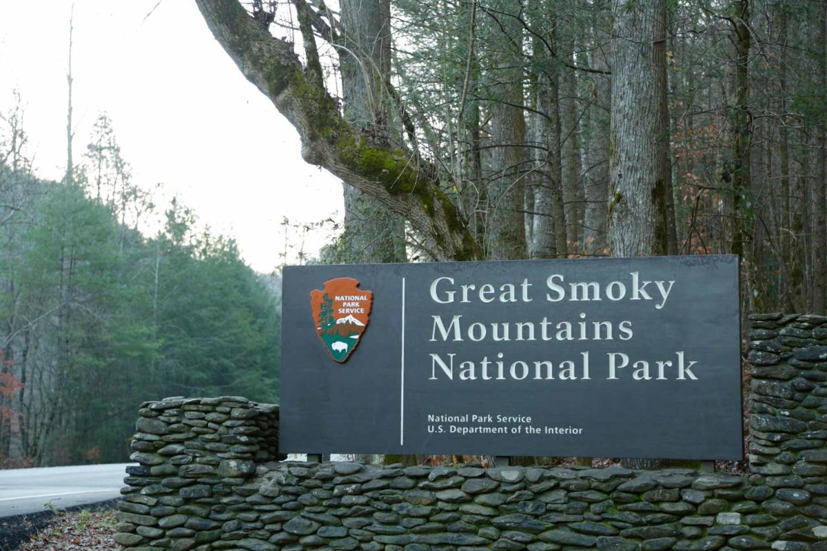 Smoky Mtns Nat'l park Sign