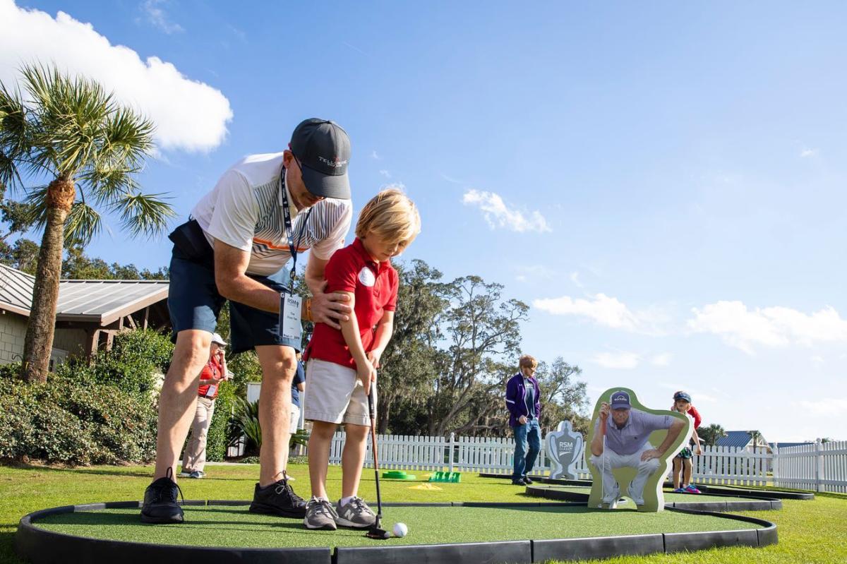 The Youth Zone at the RSM Classic is the perfect kid-friendly event during this annual golf tournament.