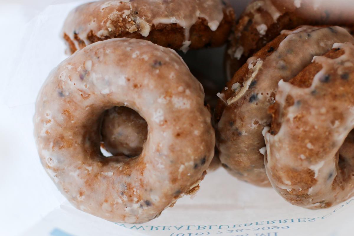 Bowermans Blueberry Donuts