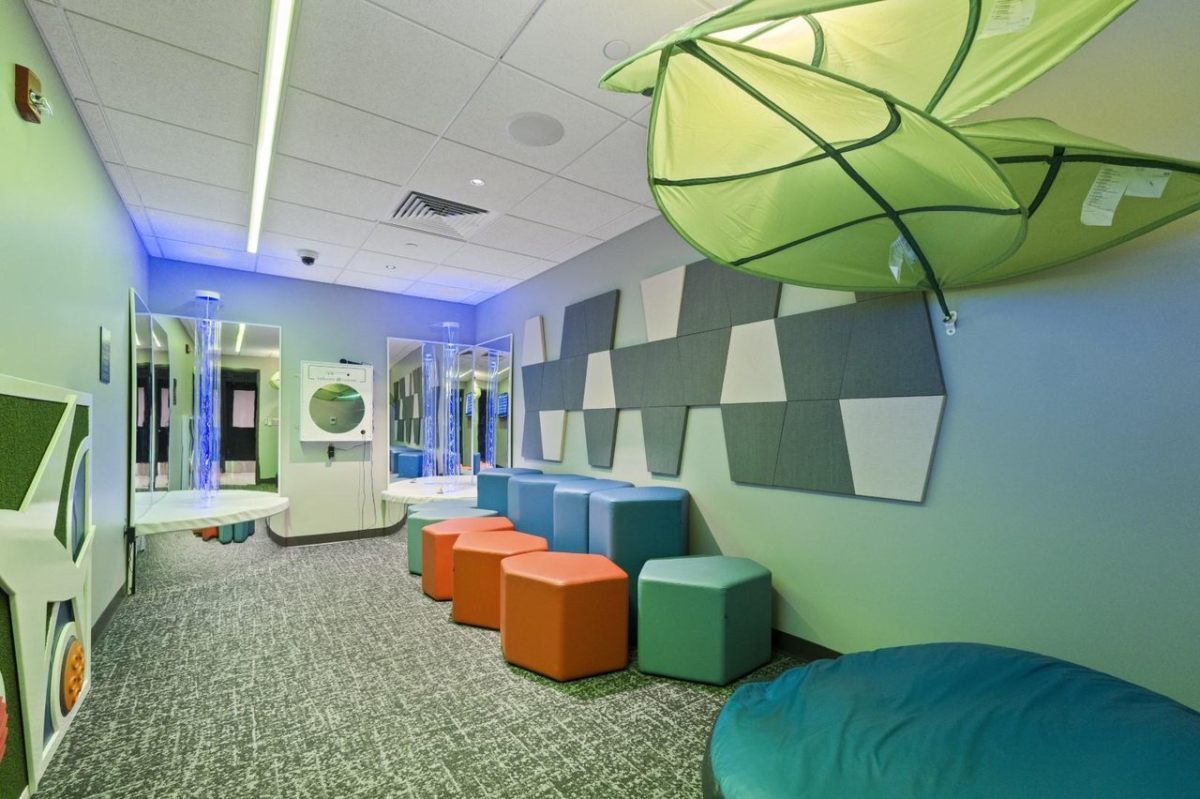 Fort Wayne airport sensory room