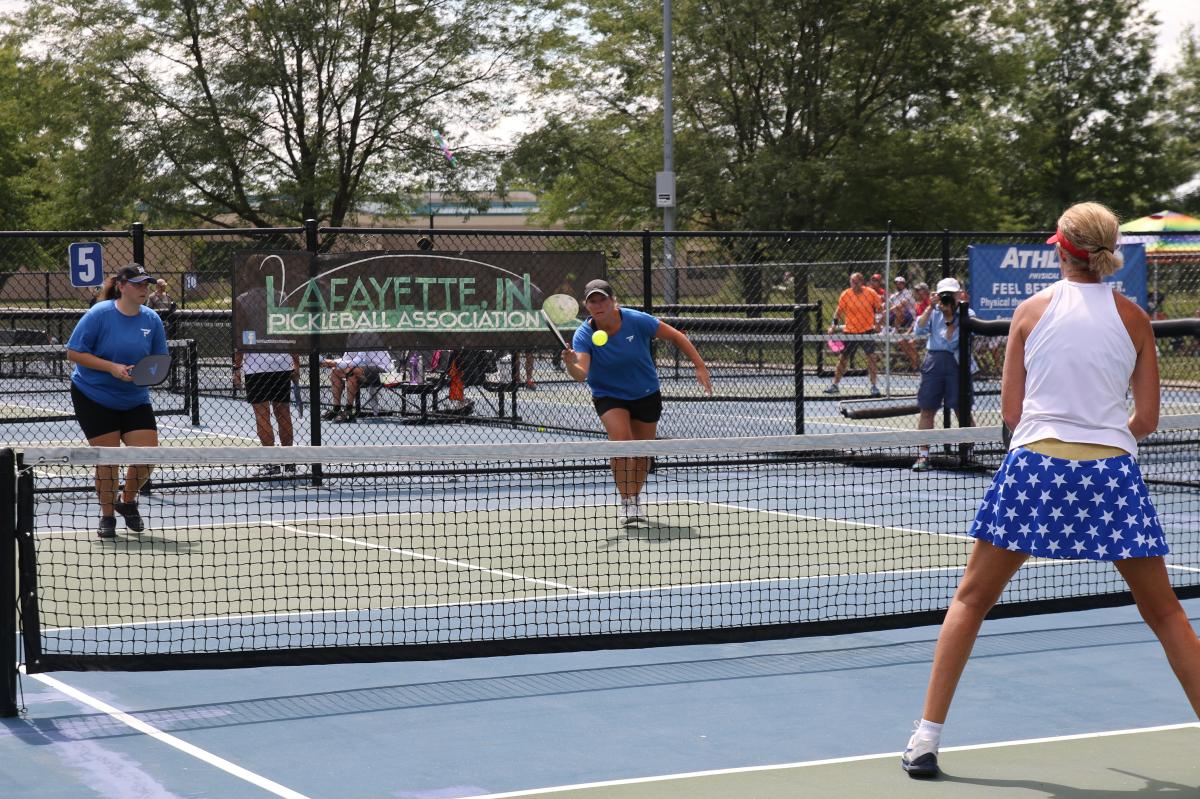 Lafayette pickleball game