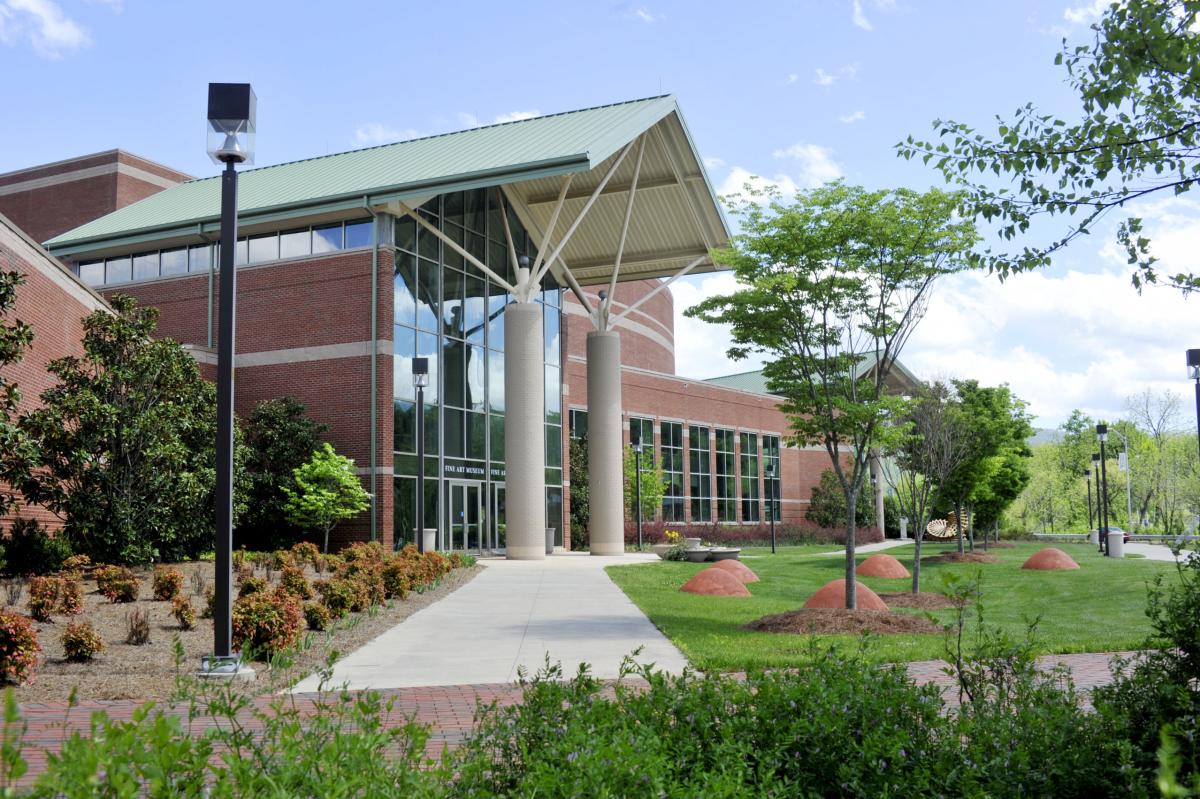 Exterior of Bardo Arts Center - WCU