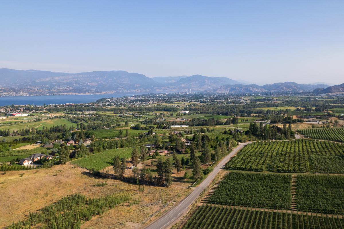 View from Southeast Kelowna