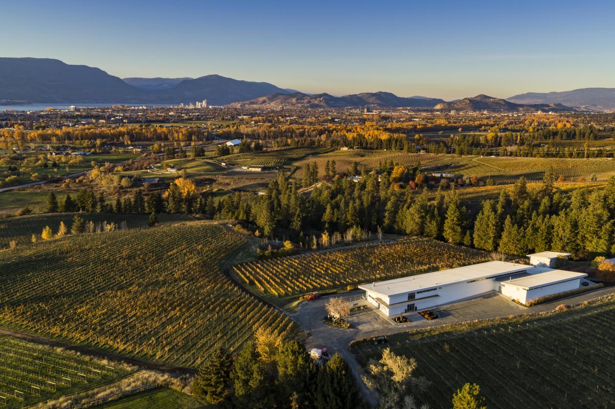 Southeast Kelowna Aerial Fall 8